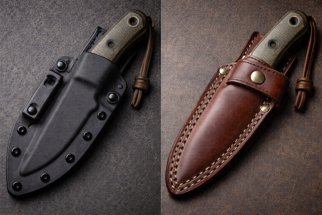 Kydex vs Leather Knife Sheaths: Which Is Better?