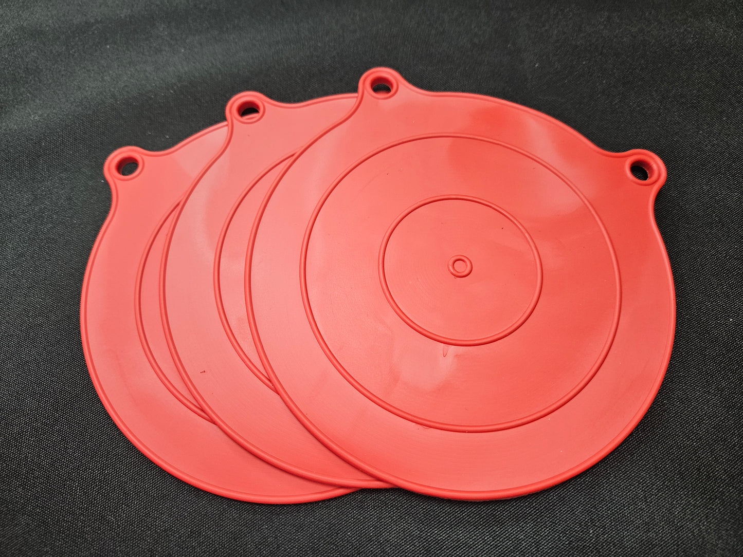 3 pack of 5 1/2" Silent Gong targets