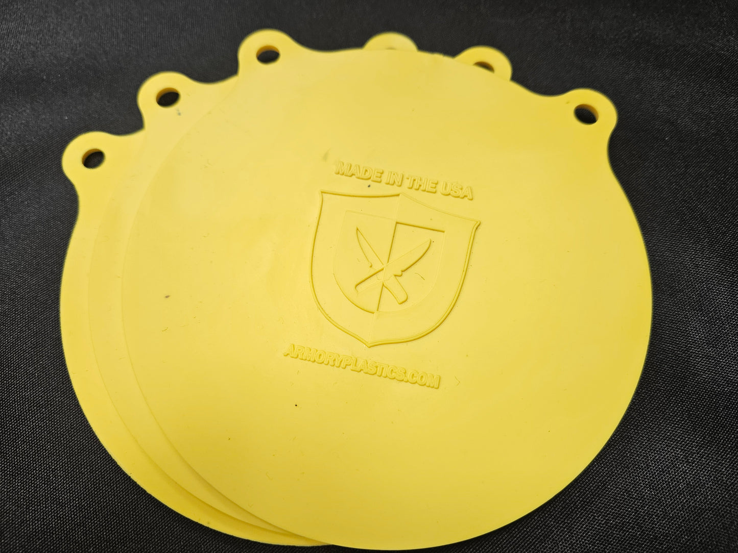 3 pack of 5 1/2" Silent Gong targets