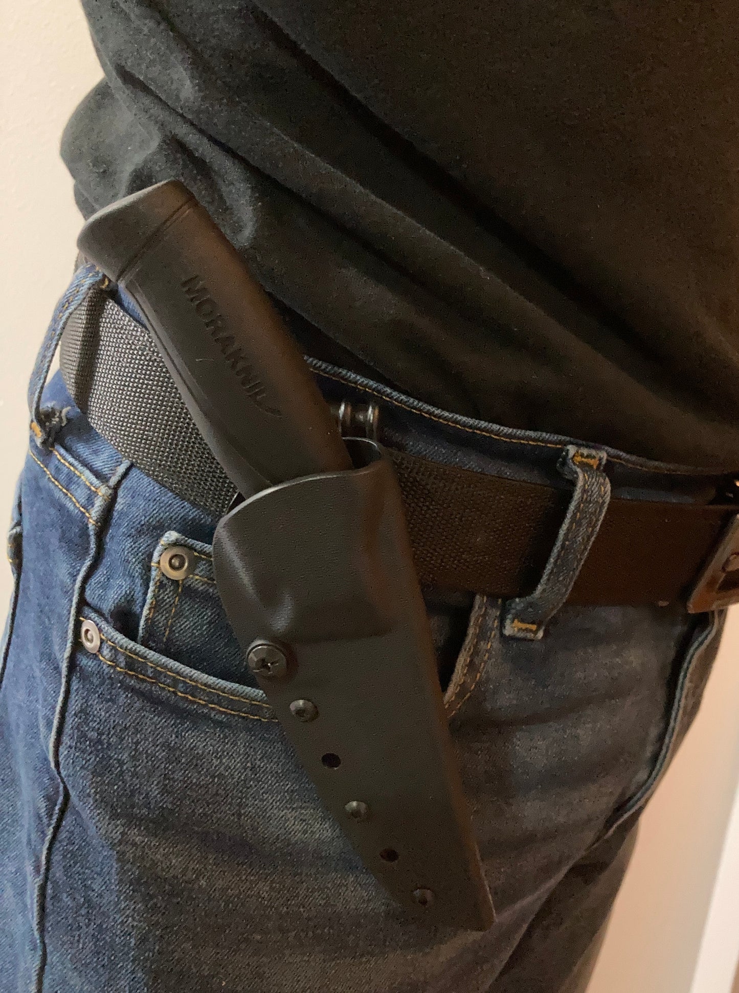 Armory Plastics Kydex Black Sheath for Mora Companion (Sheath Only)