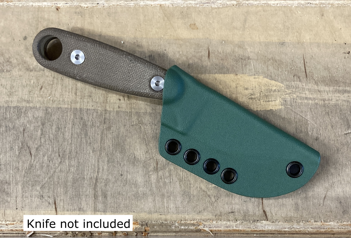 Armory Plastics Kydex Combat Green Sheath for ESEE Izula / Izula-II Knife
